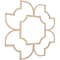 Ekena Millwork 83W x 83H x 38T Large Anderson Decorative Fretwork Wood Ceiling Panels, Red Oak CELW83X83X0375ANDRO - alternate 6